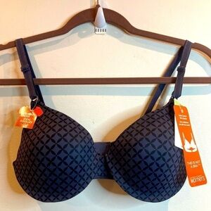 WARNER’S Sz 34B This is not  a Bra Padded Underwire Tee Bra